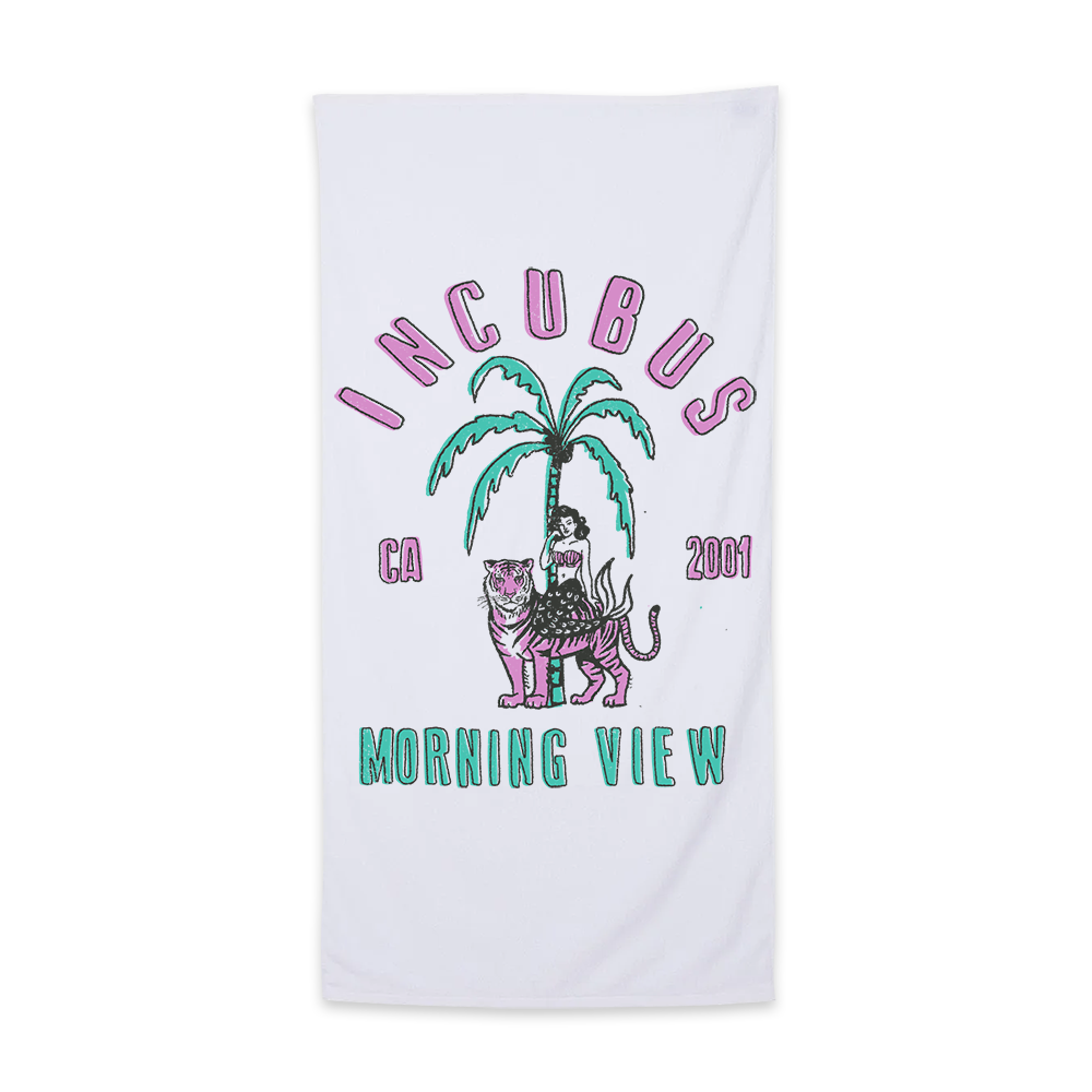 PALM TIGER BEACH TOWEL