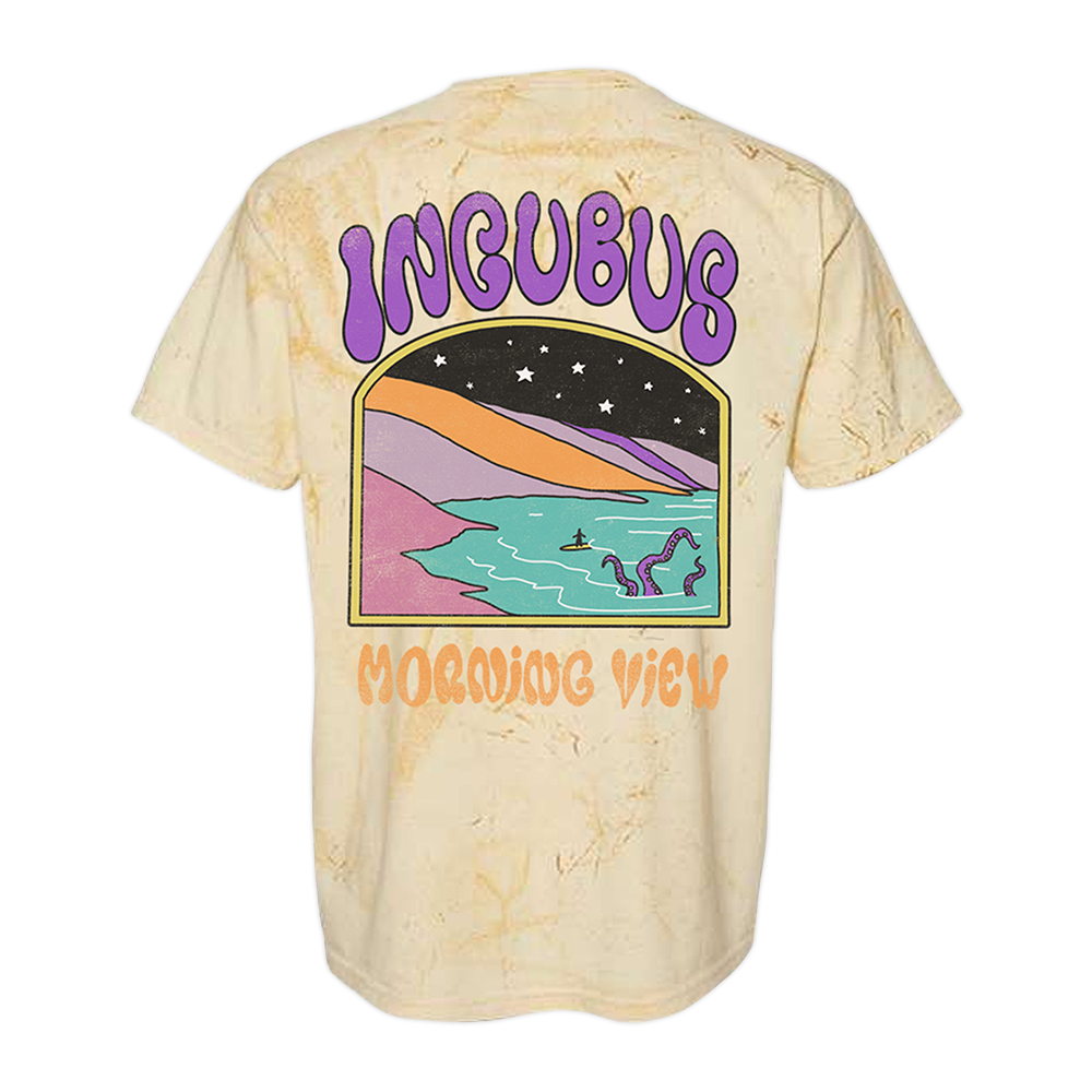 Tie Dye Morning View Citrine Tee