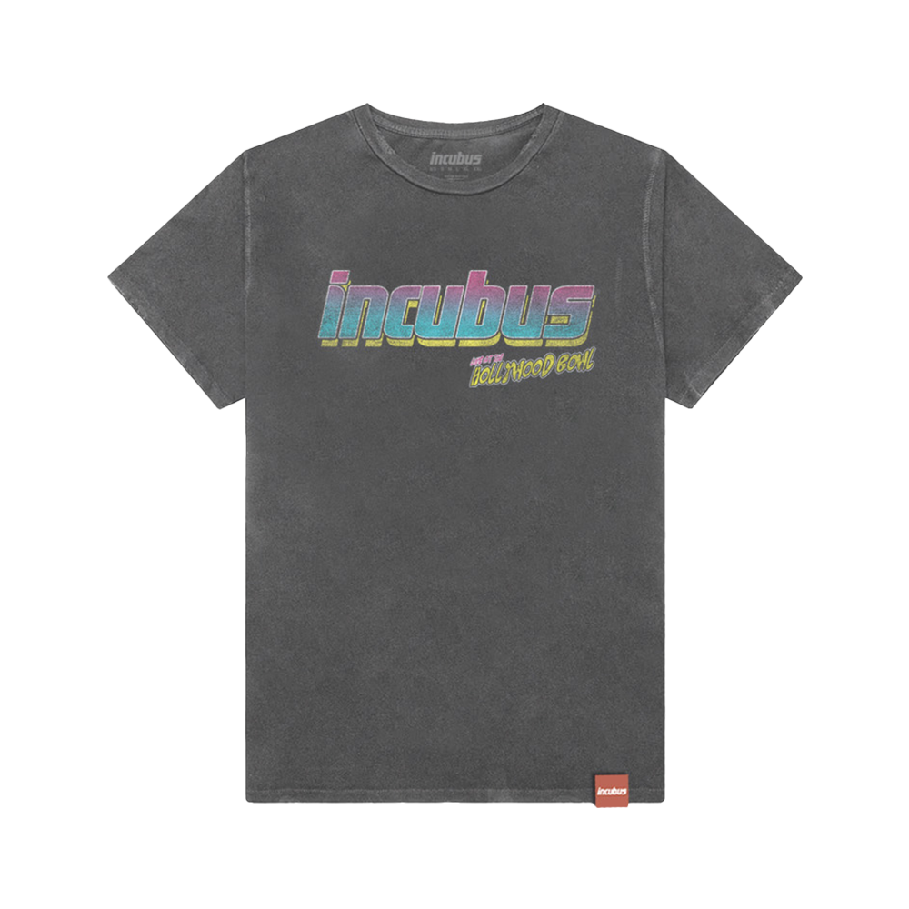Incubus Logo Hollywood Bowl Pepper Tee Hollywood Bowl Collection Incubus Store