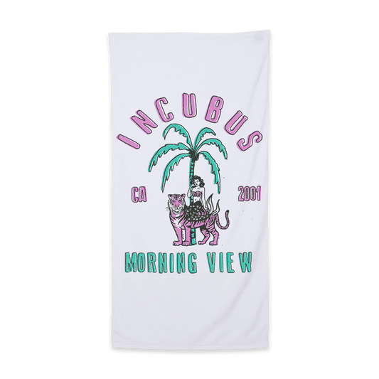 PALM TIGER BEACH TOWEL