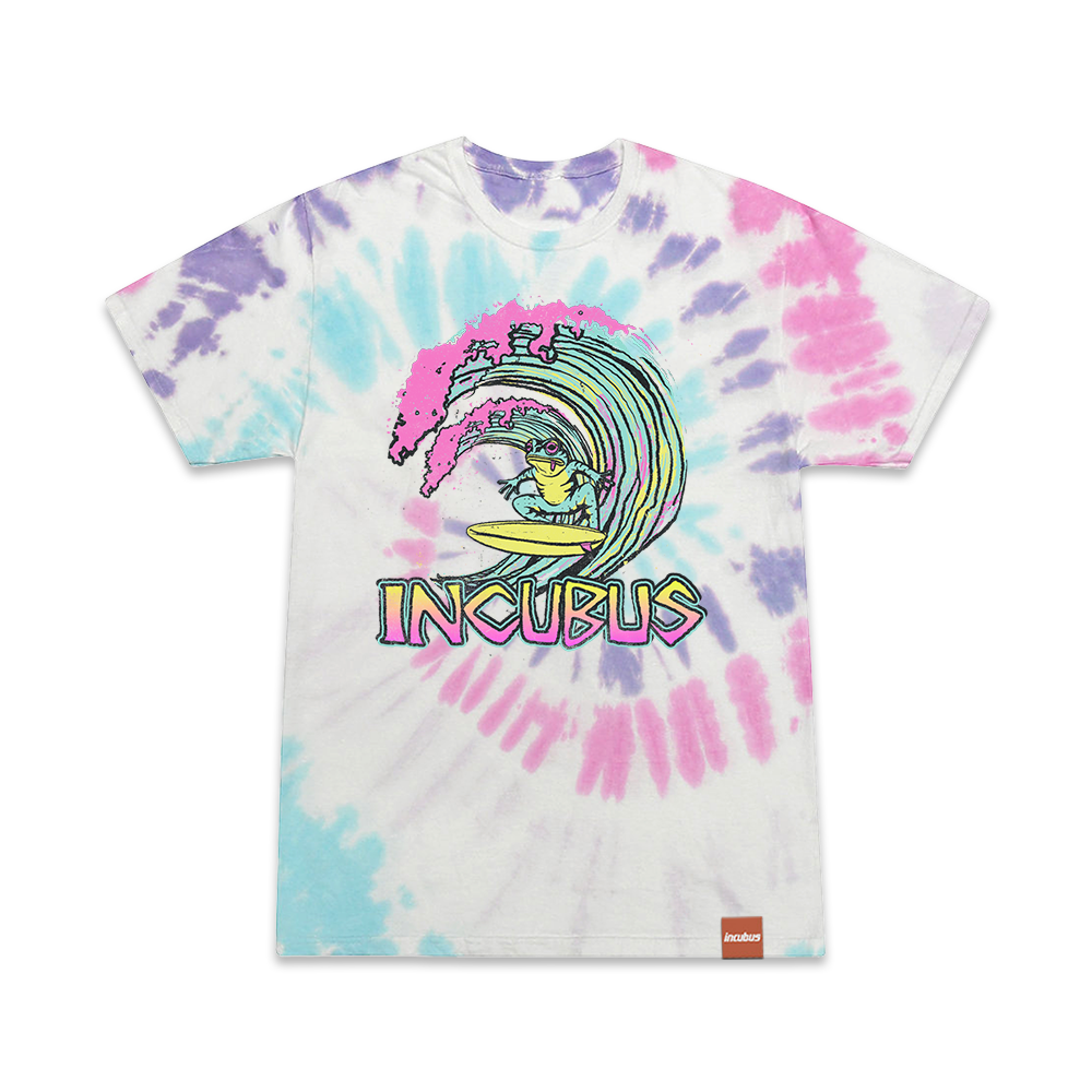 SURFING FROG TIE-DYE