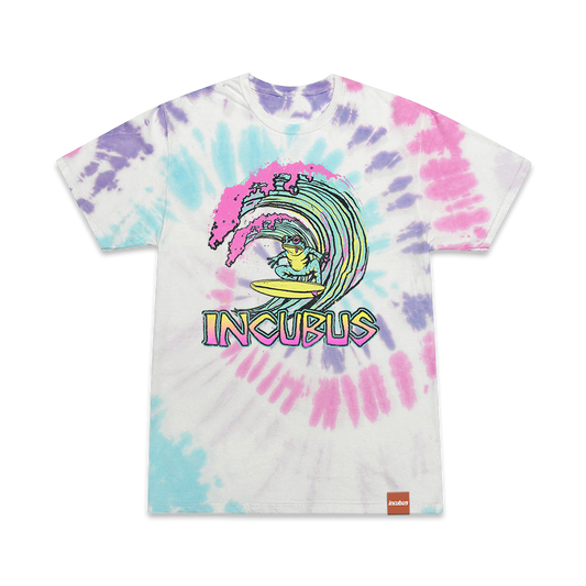 SURFING FROG TIE-DYE