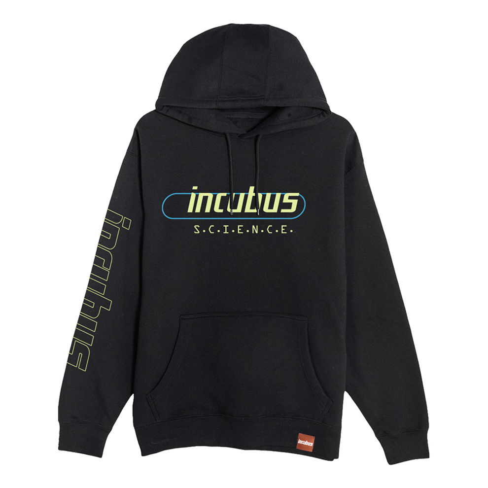 Incubus Science Pullover Black Hoodie – Incubus Store