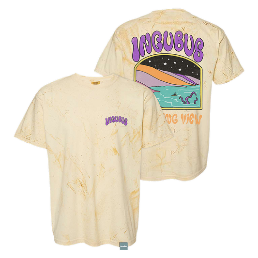 Tie Dye Morning View Citrine Tee