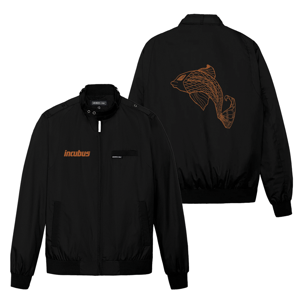 INCUBUS LOGO MEMBER'S ONLY RACER JACKET