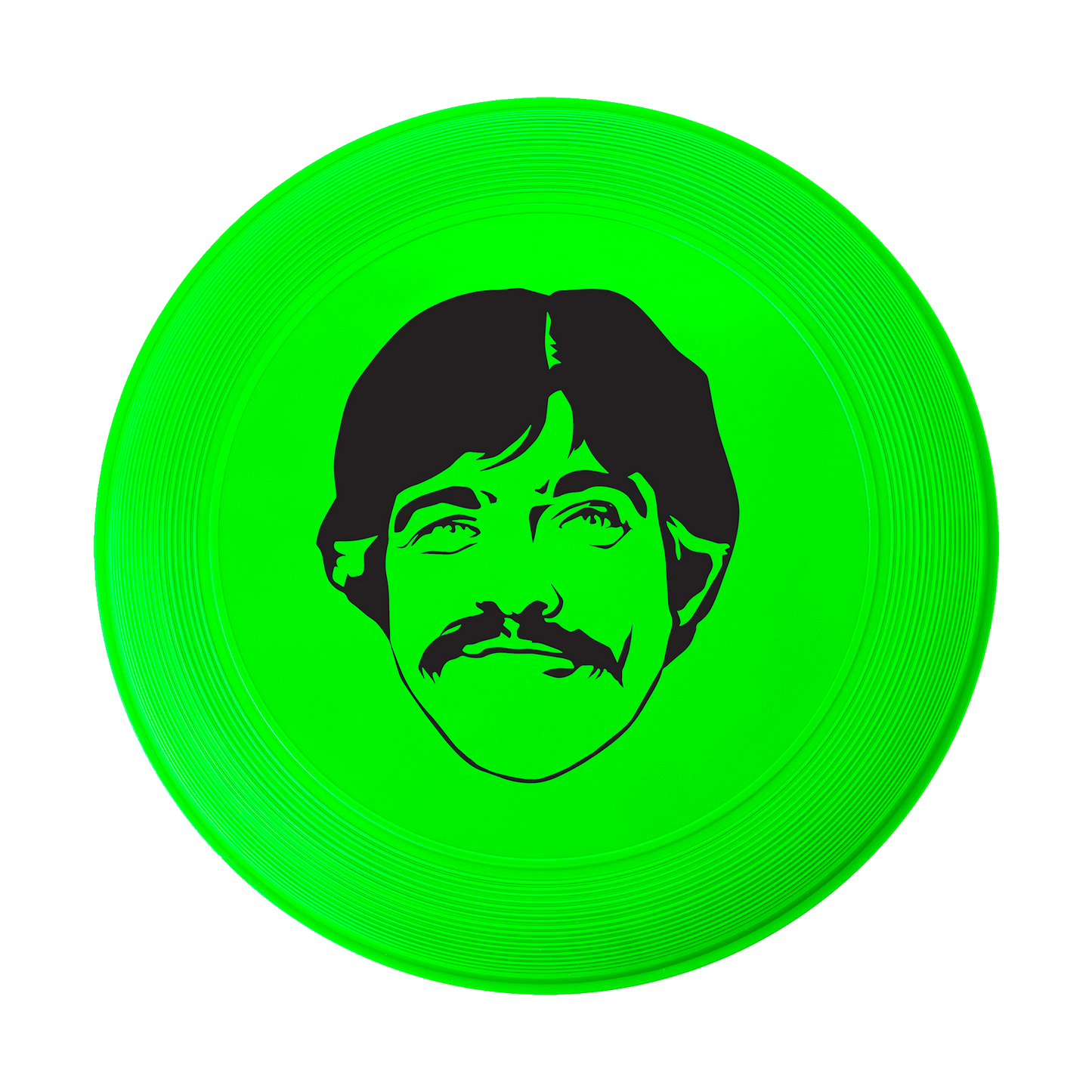 Neon Green Frisbee