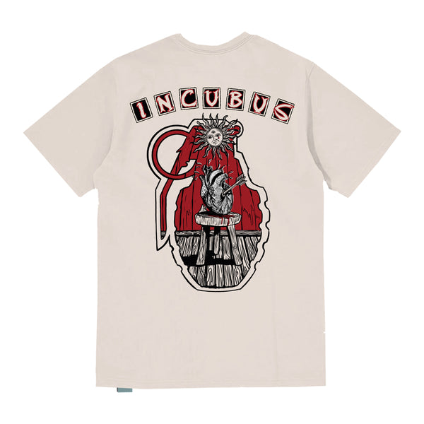 Light Grenades Natural Tee | Incubus Store