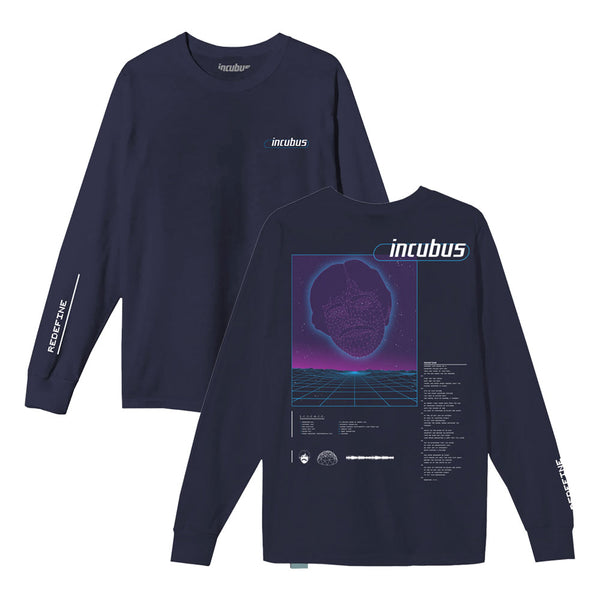 S.C.I.E.N.C.E. Chuck Long Sleeve Navy Tee