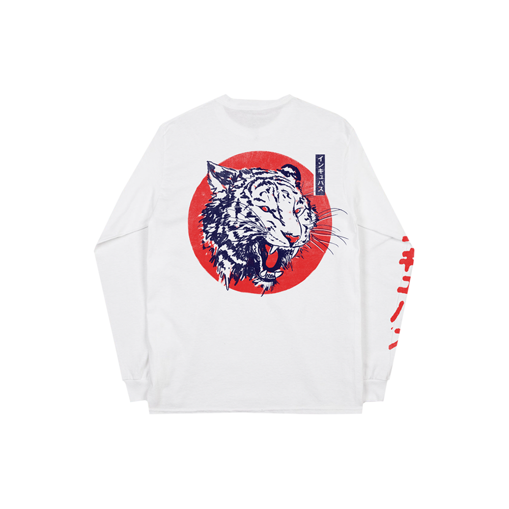 Tiger Back Print T-shirt