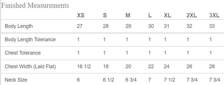 Sizing chart for Cocktail Lounge Black Brown Tie Dye Tee body measurements